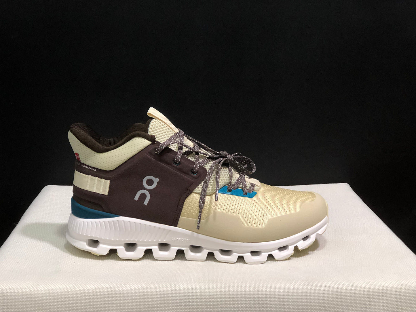 On Running Cloud Hi Edge Outdoor Training Running Shoes Brown/Khaki