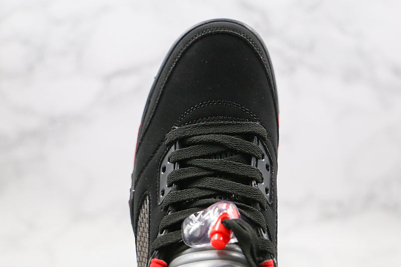 Nike Air Jordan 5 Retro Low Alternate 90 Black Red Sneakers