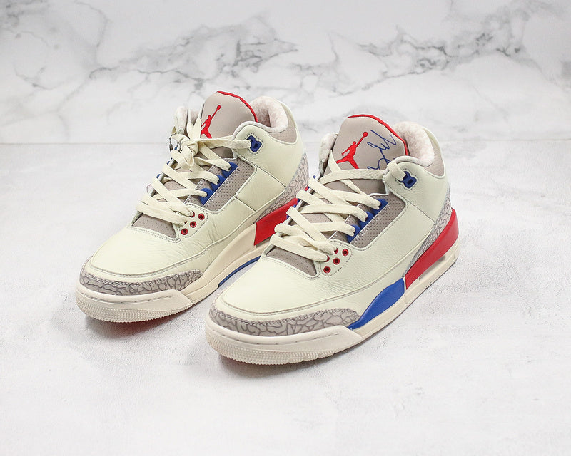 Nike Air Jordan 3 Retro International Flight 2018 White Multicolor Sneakers
