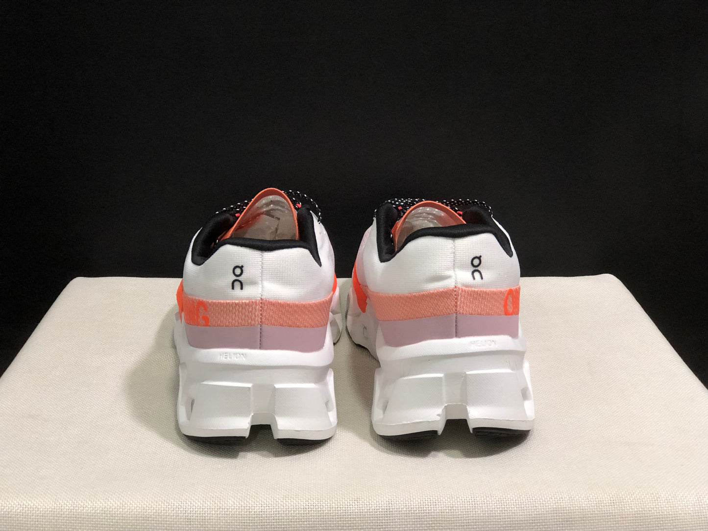On Running Cloudmonster 2 Shock-Absorbing And Breathable Running Shoes White/Orange
