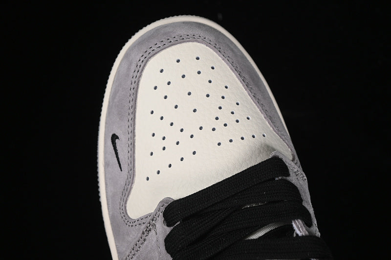 Nike Air Jordan 1 Low White Grey Black Sneakers