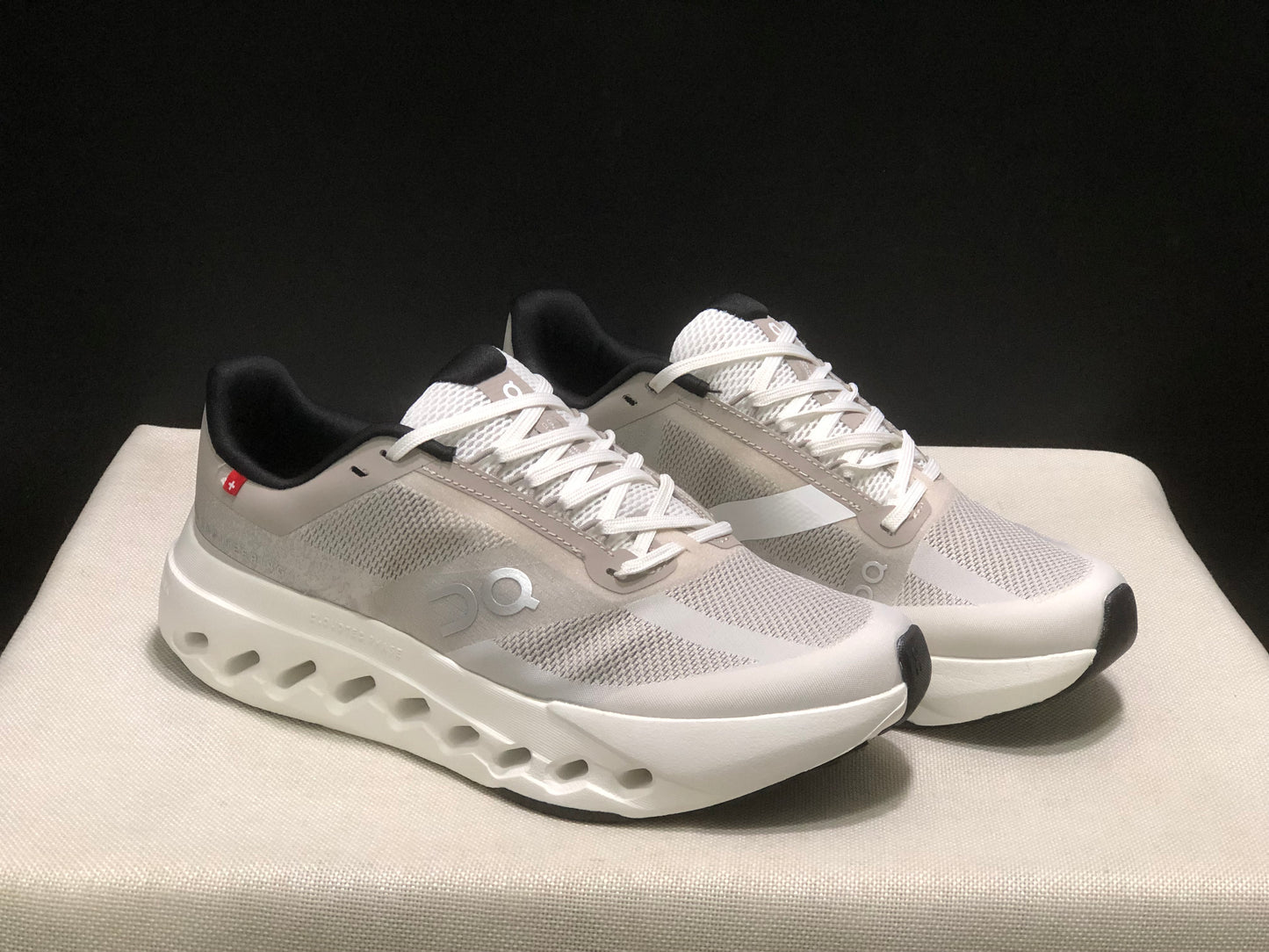 On Running Cloudsurfer Next Casual Running Shoes Apricot/White