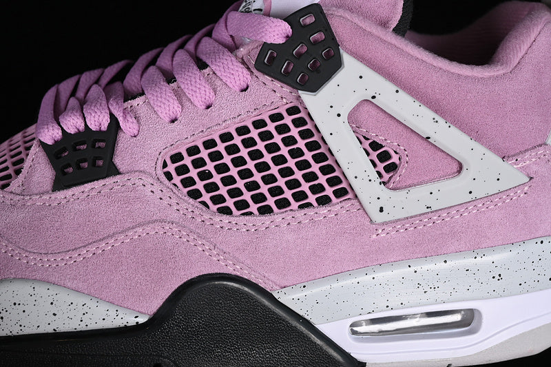 Nike Air Jordan 4 Retro Rose Red Neutral Grey Sneakers