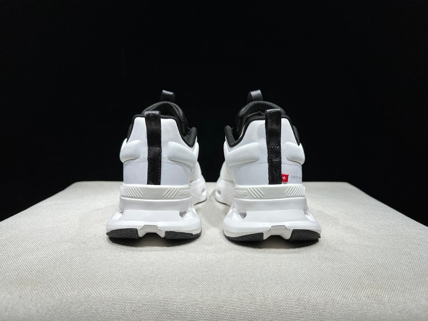 On Running Cloudnova X Comfortable Anti-Slip Running Shoes Black/Ivory White