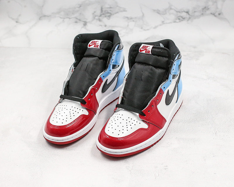 Nike Air Jordan 1 Retro OG High Fearless Red White Blue Sneakers