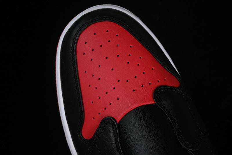 Nike Air Jordan 1 Mule Golf Bred Varsity Red Black White Sneakers