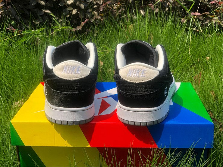 Nike SB Dunk Low Medicom Toy 2020 Pony Hair Black Sneakers
