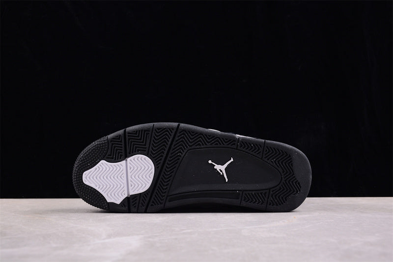Nike Air Jordan 4 Retro LightI Iron Ore Sail Neutral Grey Black Sole Sneakers