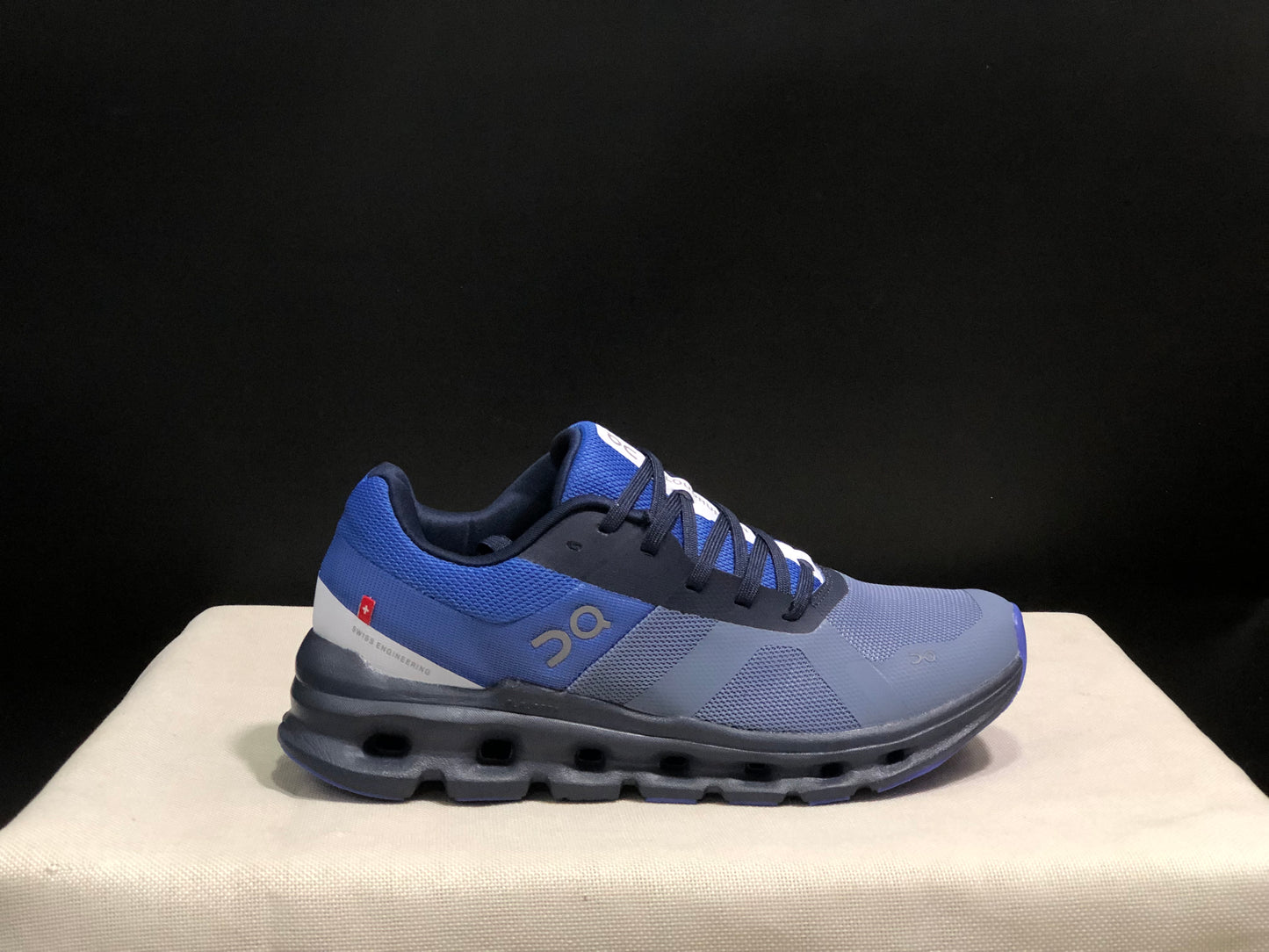 On Running Cloudrunner Anti-Slip Sports Running Shoes Shale/Cobalt