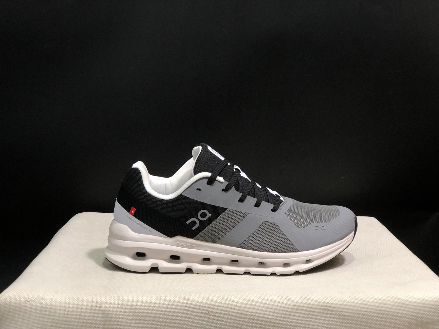 On Running Cloudrunner Anti-Slip Sports Running Shoes Eclipse/Black