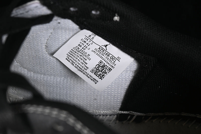 Travis Scott Fragment Design Nike Air Jordan 1 low OG SP Grey Sole Black White Sneakers