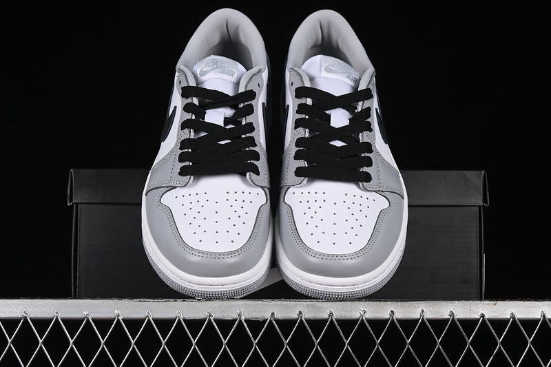 Nike Air Jordan 1 Low OG White Black Wolf Grey Sneakers