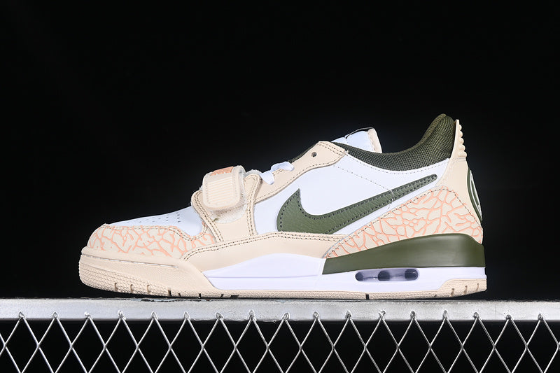 Nike Air Jordan Legacy 312 Low Hemp Sail Sequoia Green White Sneakers
