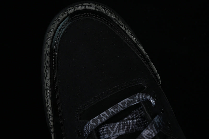 Nike Air Jordan 3 Retro Black Cement Pure Black Sneakers