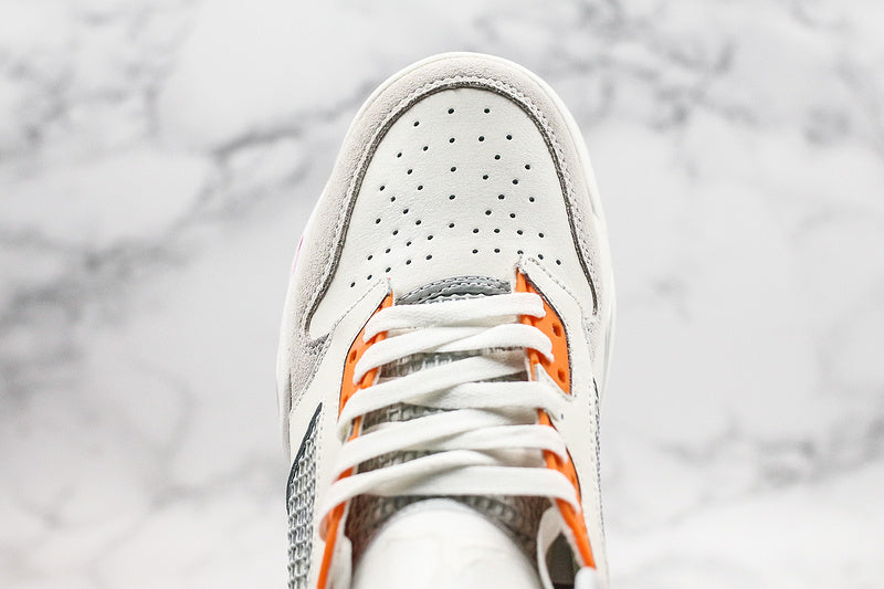 Nike Air Jordan Mars 270 White Orange Sneakers
