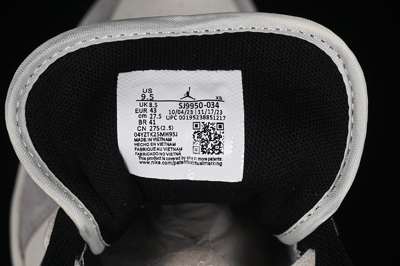 Nike Air Jordan 1 Low Black Beige Grey Sneakers