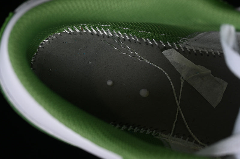 Nike Air Jordan 1 Low White Green Sneakers