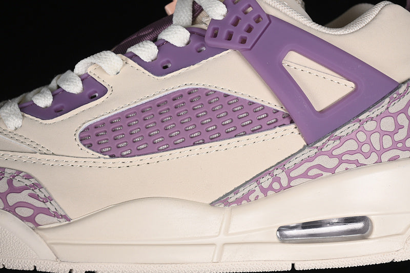 Nike Air Jordan Spizike Low Legend LightI Brown Violet Dust Sail Sneakers