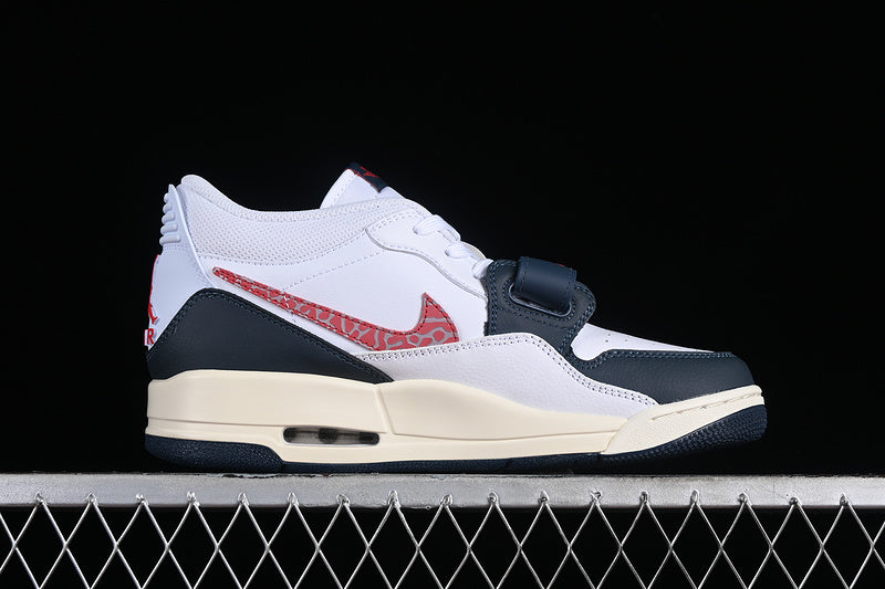 Nike Air Jordan Legacy 312 Low White Navy Sneakers