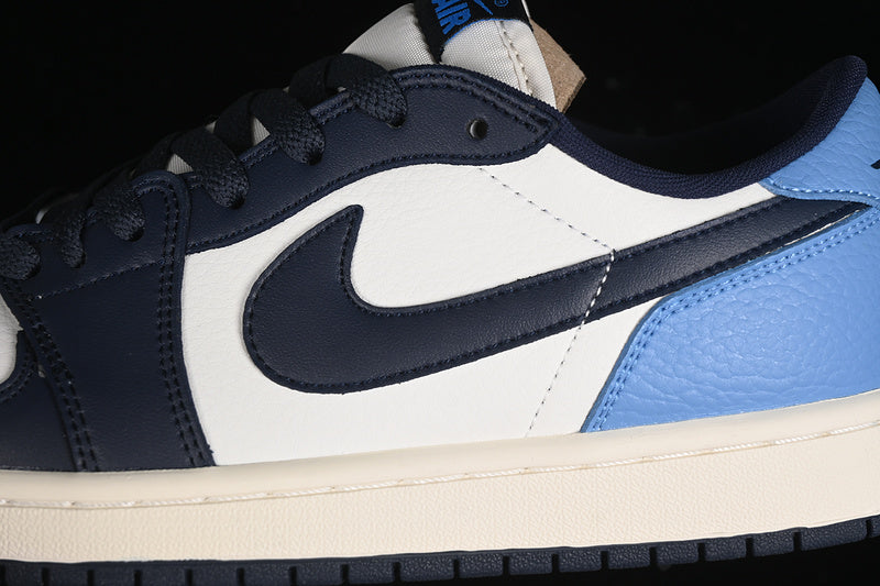 Nike Air Jordan 1 Low OG Obsidian University Blue Sail Sneakers