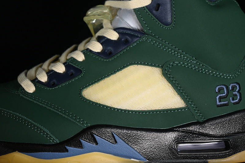 Nike Air Jordan 5 SE Craft Light Orewood Yellow Green Sneakers
