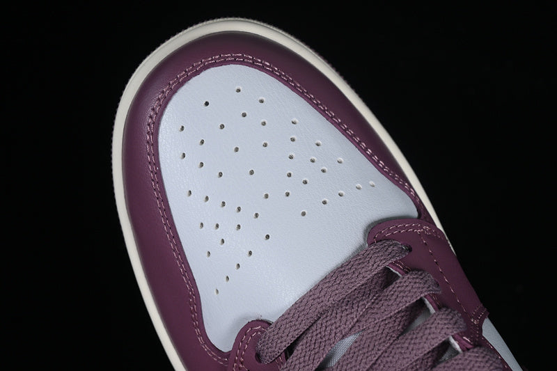 Nike Air Jordan 1 Mid Pure Platinum Sky J Mauve Sail Sneakers