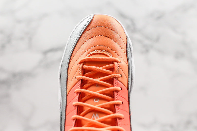 Nike Air Jordan 12 Retro Sunrise GS Hot Punch Multicolor Sneakers