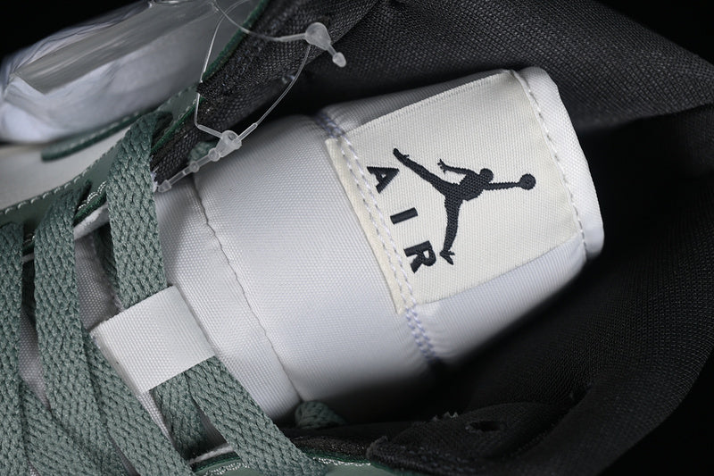 Nike Air Jordan 1 Mid Anthracite Jade Smoke Sail Legend Sneakers