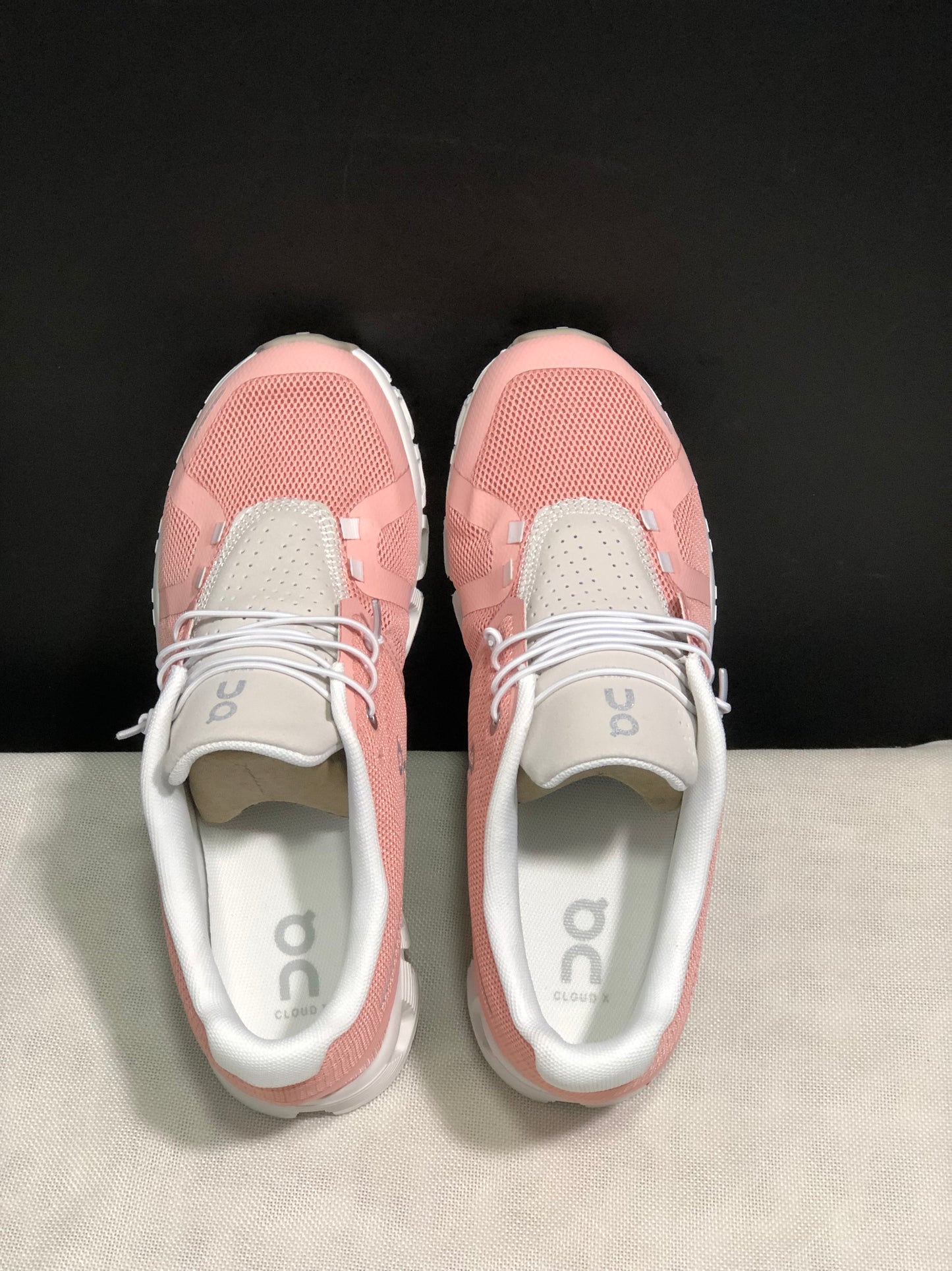 On Running Cloud 5 Lightweight Running Shoes Rose Powder/Soft Yarn