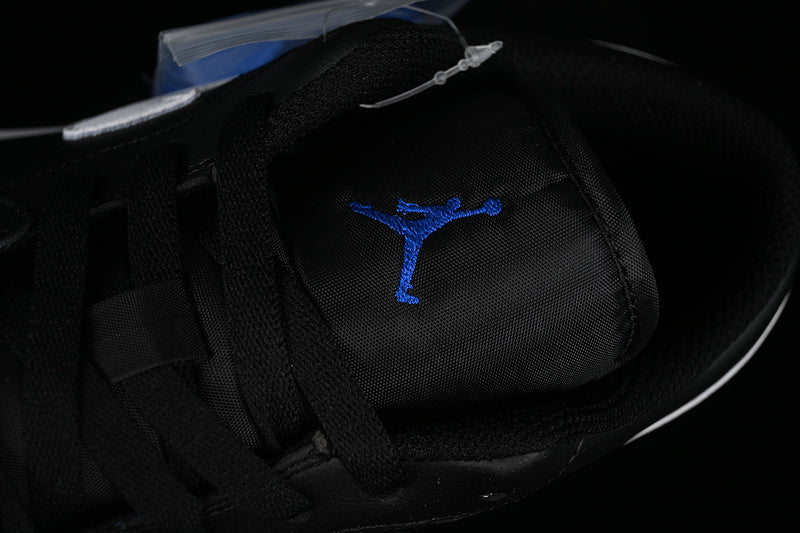 Nike Air Jordan 1 Low Black White Game Royal Sneakers