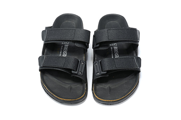 Birkenstock Pure Black Velcro Casual Slippers