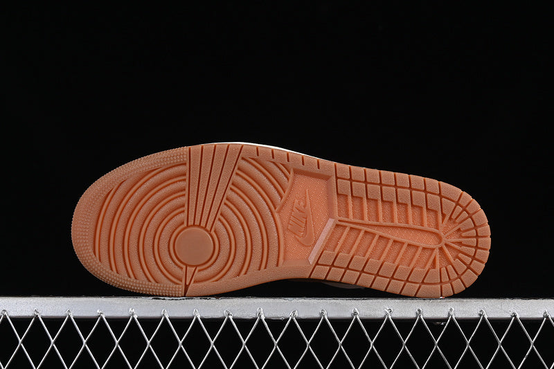 Nike Air Jordan 1 Low Phantom Coconut Milk Amber Brown Multicolour Sneakers