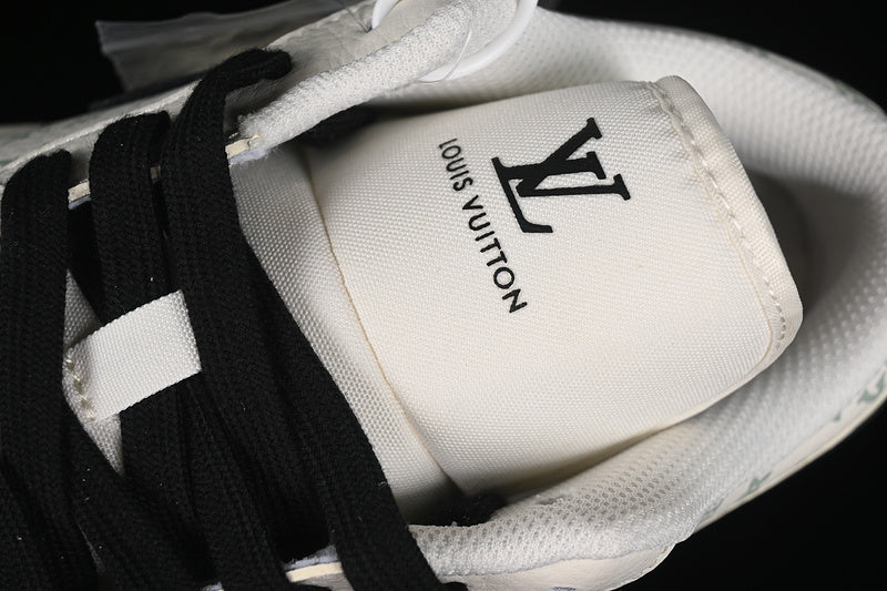 Nike Air Jordan 1 Louis Vuitton Black White Sneakers