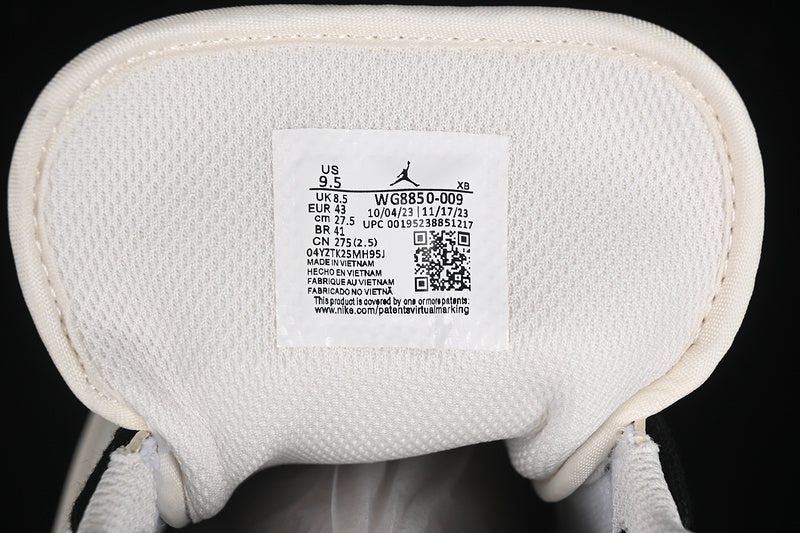 Nike Air Jordan 1 Louis Vuitton Black White Sneakers
