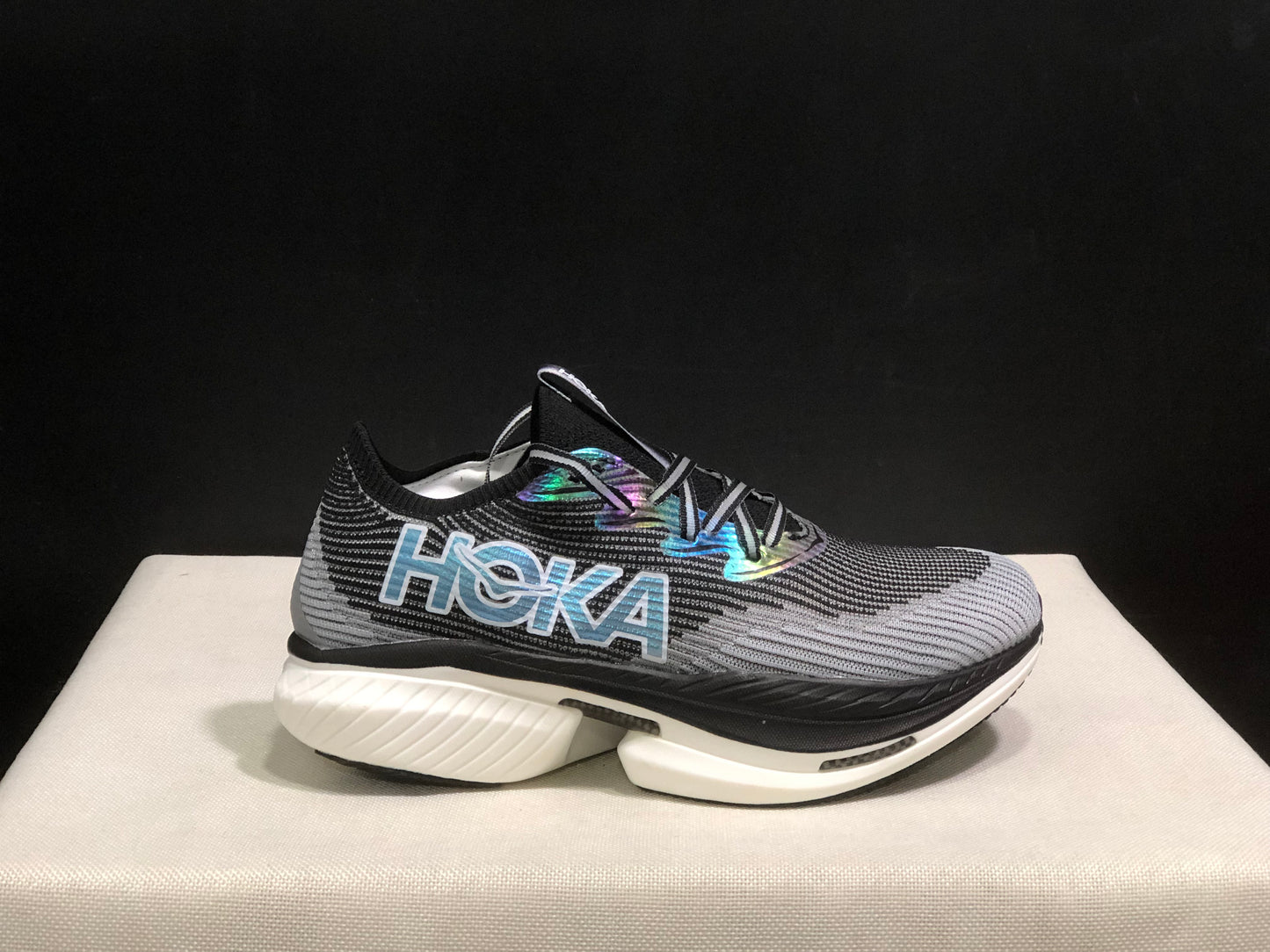 Hoka One One Cielo X1 Comfortable Casual Running Shoes Sneakers Black