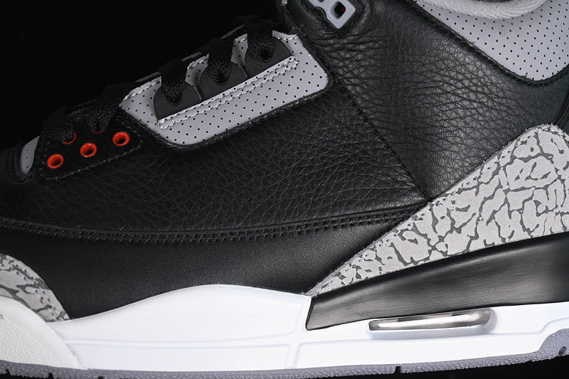 Nike Air Jordan 3 RetroCement Grey Black Sneakers