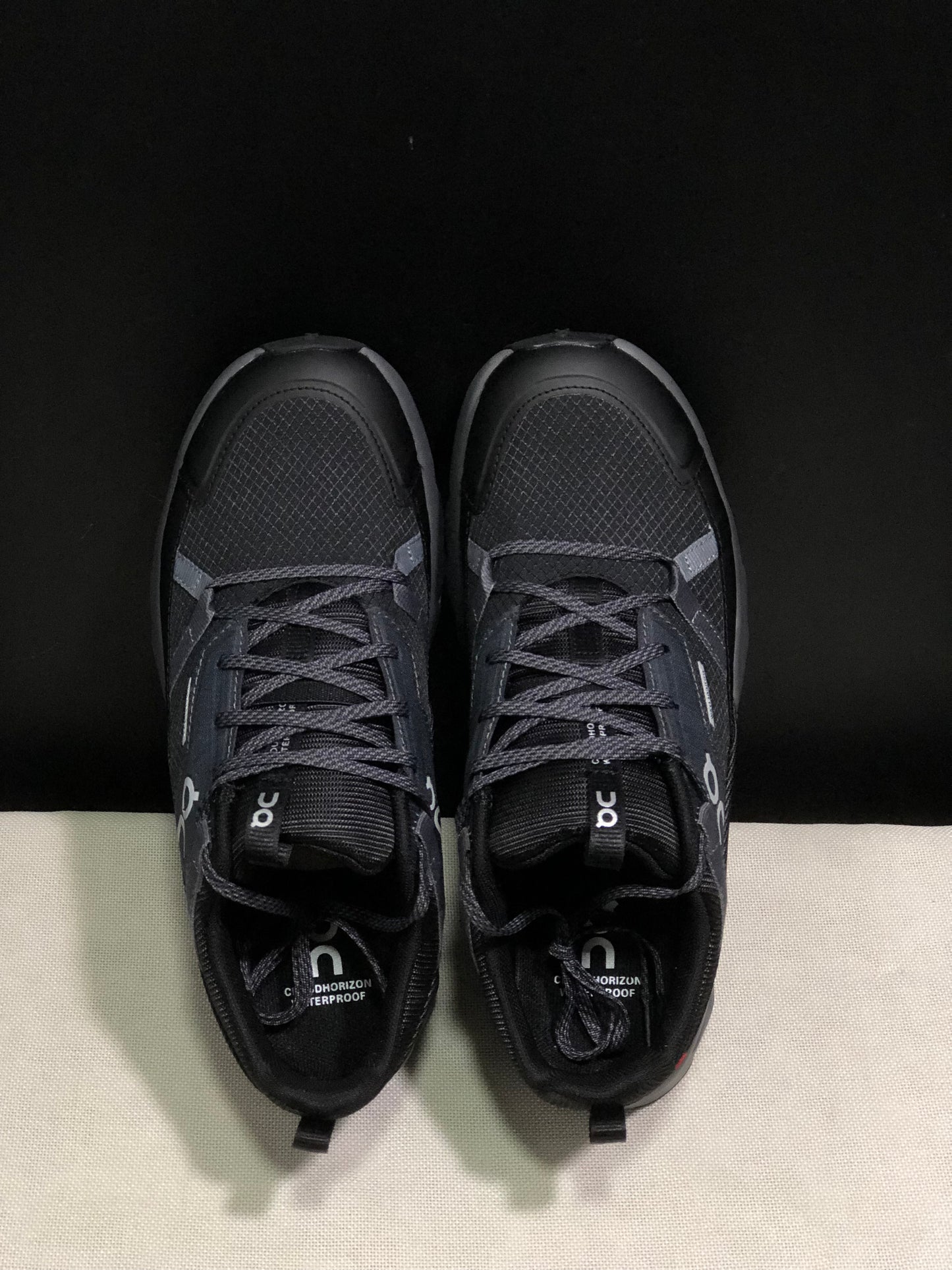 On Running Cloudhorizon Comfortable Hiking Shoes Black/Dark Grey