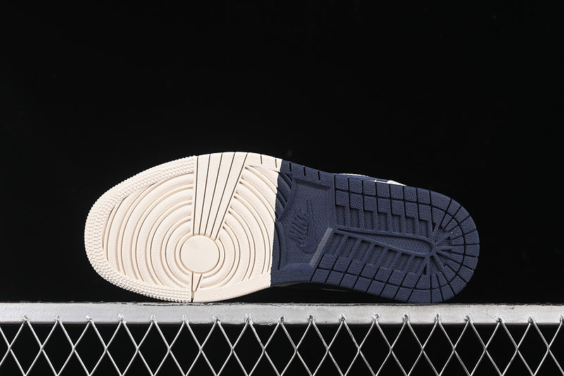 Nike Air Jordan 1 Low Supreme Blue White Sneakers