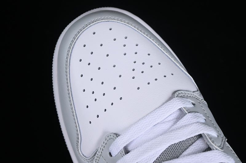 Nike Air Jordan 1 Grey White Sneakers