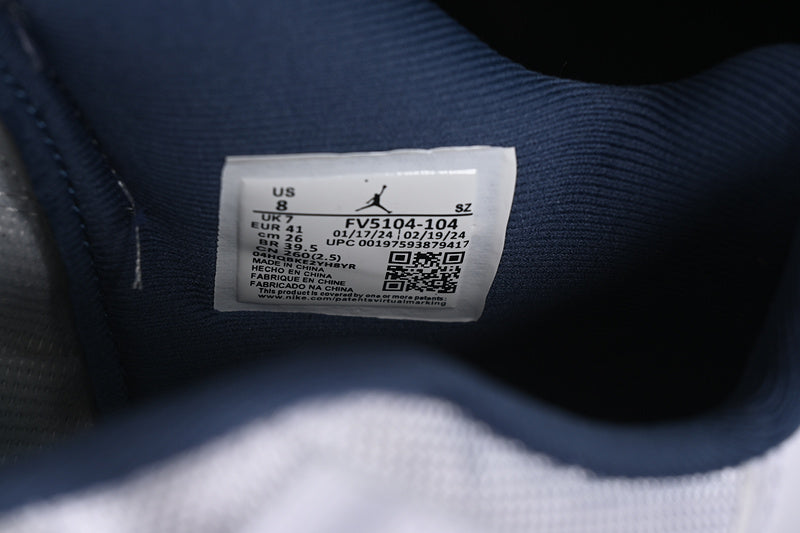 Nike Air Jordan 11 Low Midnight Navy White Sneakers