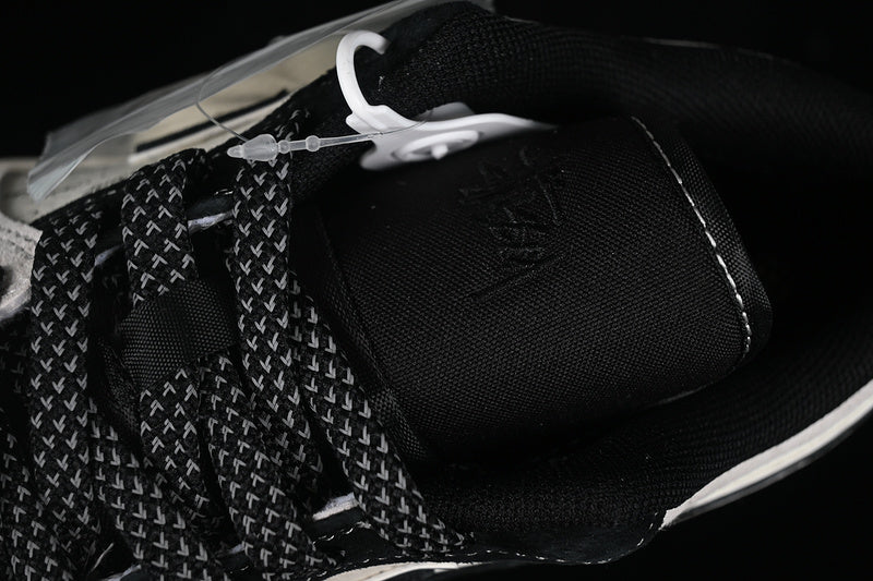 Nike Air Jordan 1 Low Black White Light Grey Sneakers