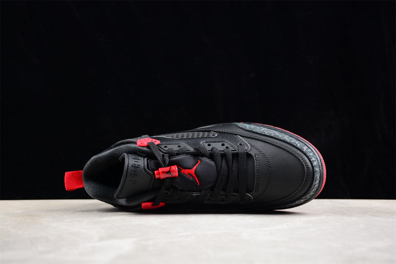 Nike Air Jordan Spizike Low Bred Black Gym Red Cool Grey Sail Sneakers