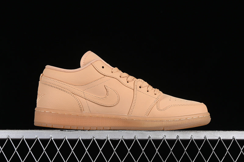 Nike Air Jordan 1 Low Earthy Yellow Sneakers