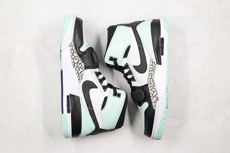 Nike Air Jordan Legacy 312 Black Teal Sneakers