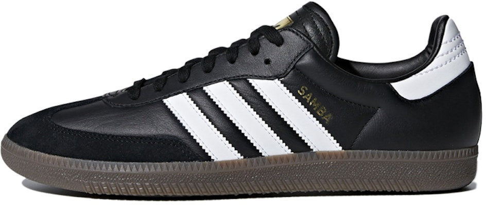 Adidas Originals Samba FB Shoes Black White Gum CQ2094 Shoes