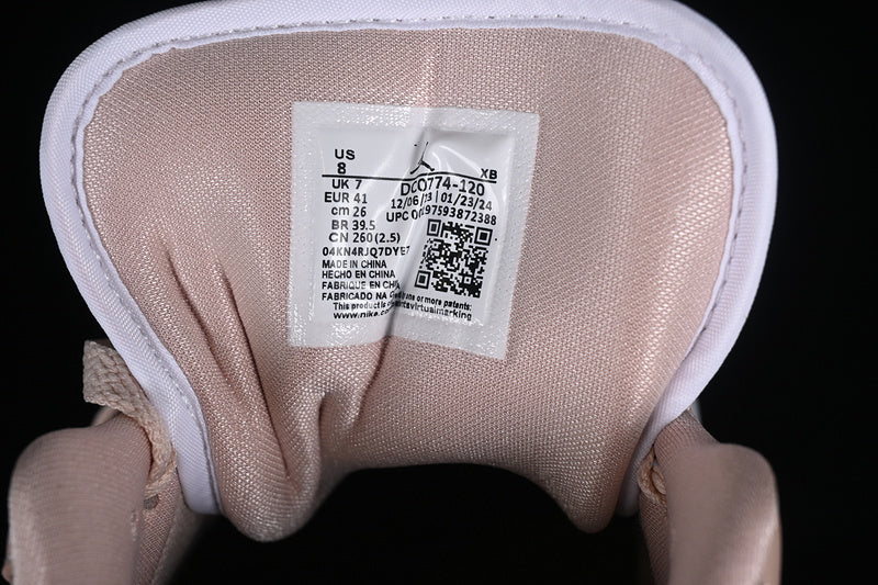 Nike Air Jordan 1 Low White Particle Beige Sneakers