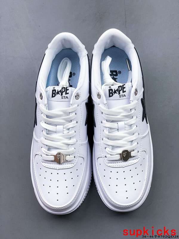 A Bathing Ape Bape Sneaker White