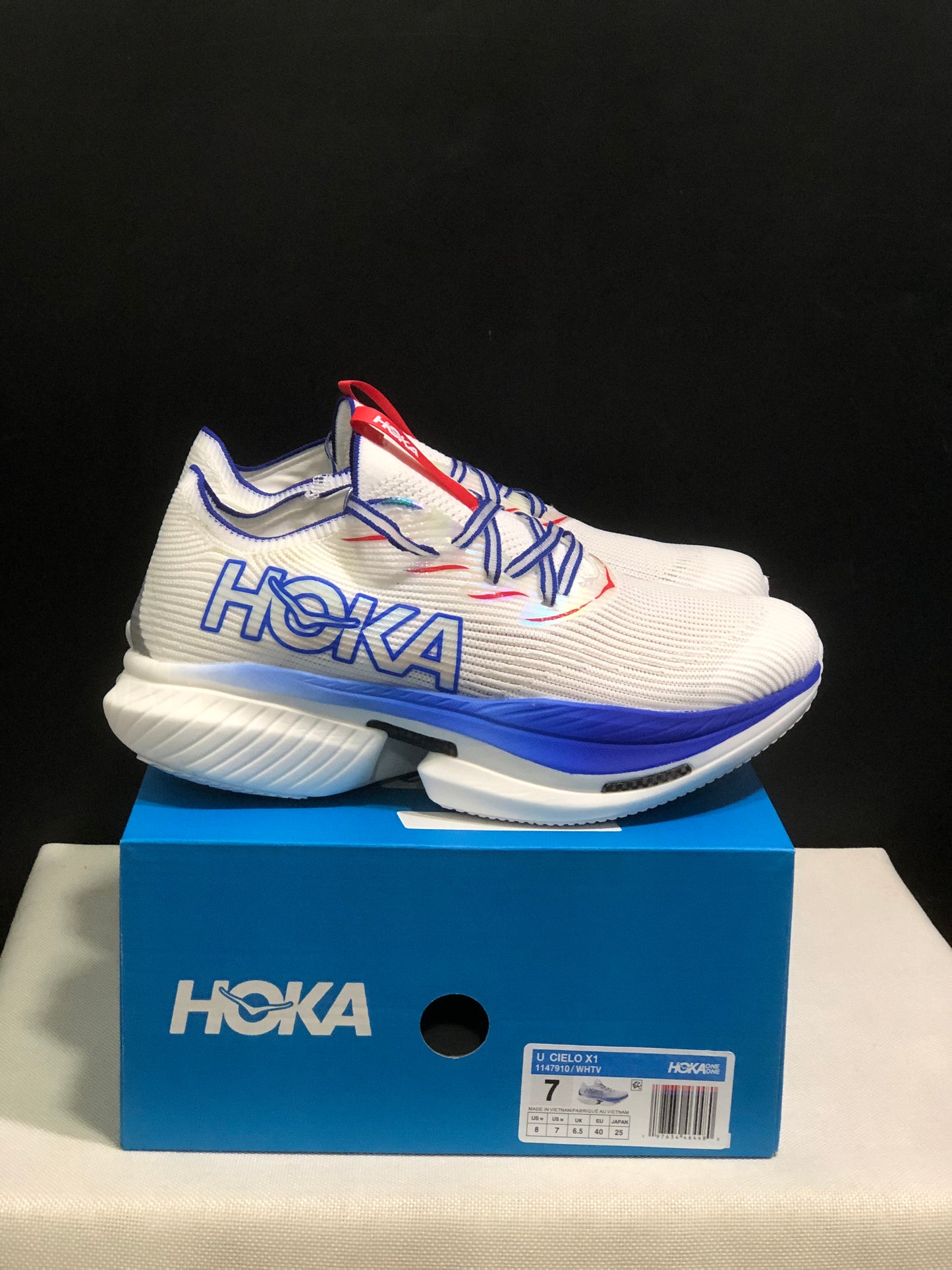 Hoka One One Cielo X1 Comfortable Casual Running Shoes Sneakers White