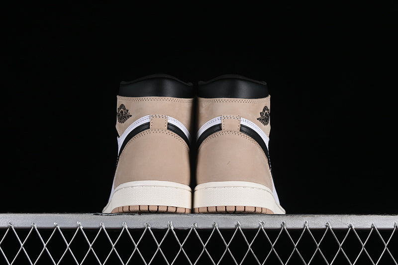 Nike Air Jordan 1 Medium OG Latte Black Legend Brown White Sail Sneakers