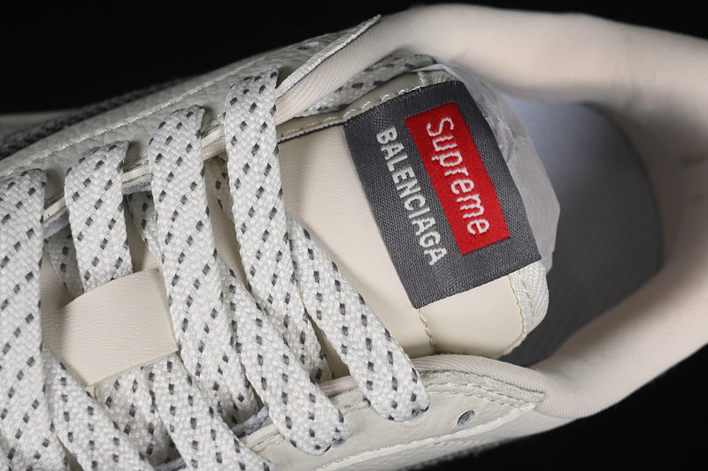 Nike Air Jordan 1 Low Supreme Travis Scott Fragment Design OG SP Grey White Sneakers